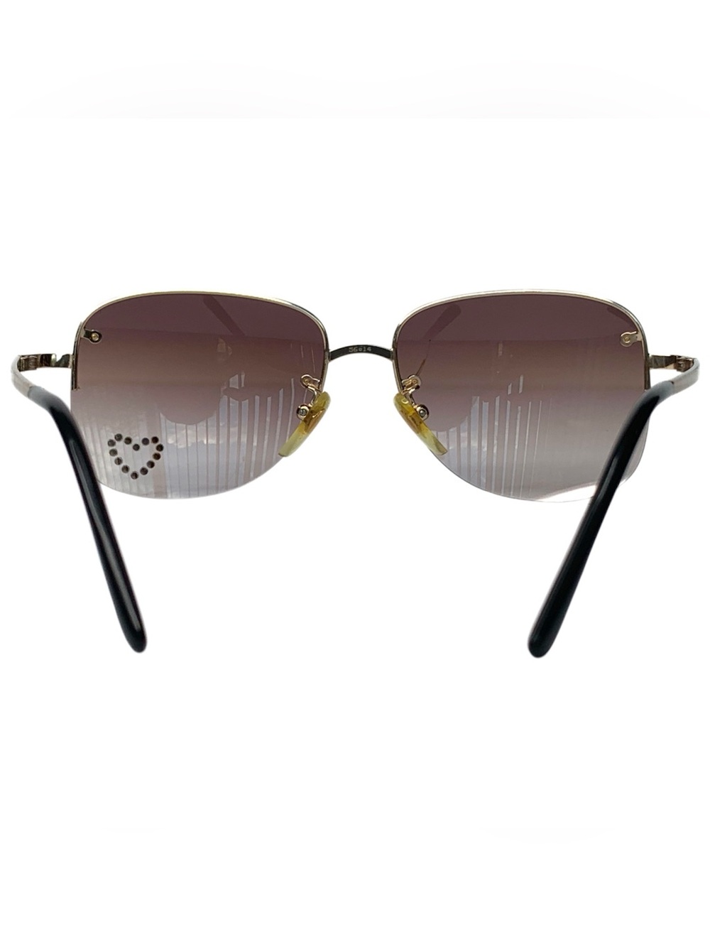 Chloé Rhinestone Heart Sunglasses - Picture 2 of 13